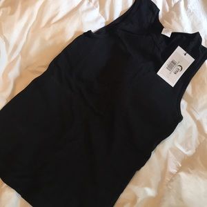 ZYIA Black Parallel Tank NWT